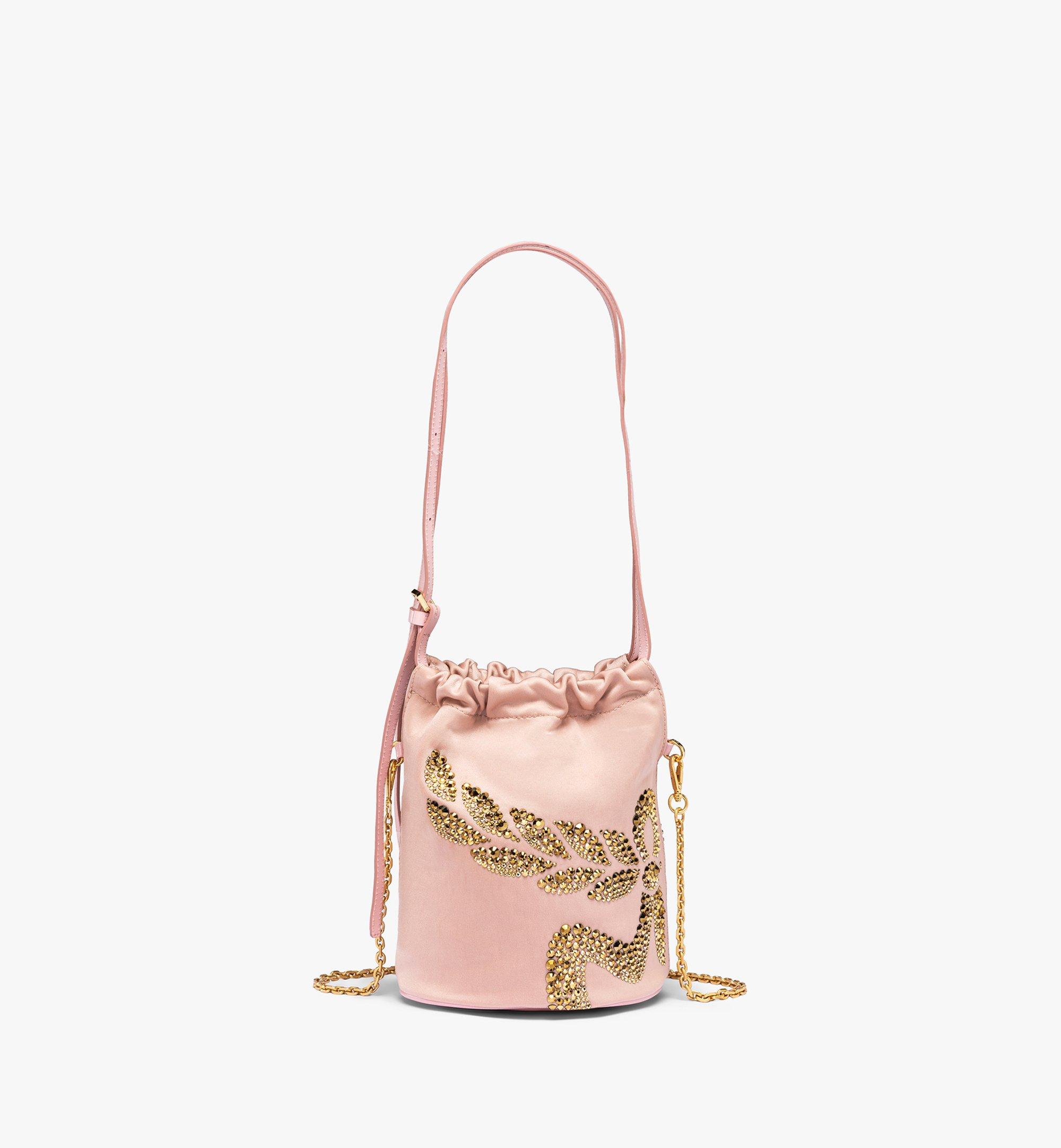 Mcm pink crossbody on sale bag